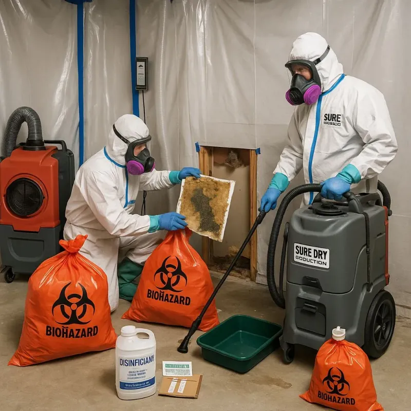 Contaminated Water Handling Protocols process in Beachwood, OH